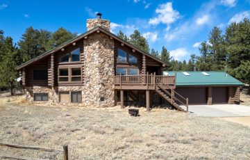 Ranch Lodge Our 3,500 SF Luxury Log Cabin Ranch Lodge offers magnificent modern amenities with a rustic feel. Features a 3-car garage, fire pit, game room with pool table, and bar area. Sleeps 8-12 guests.