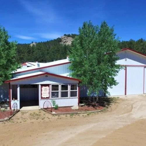 IP Ranch Barn Indian Paintbrush Ranch Equine Horse Stables Barn